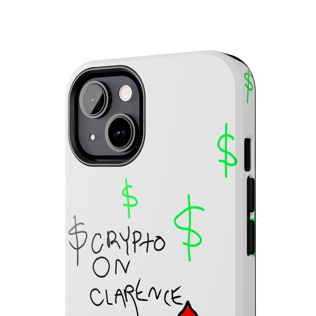 Crypto On Clarence Phone Case — Crypt Apparel Degen Design