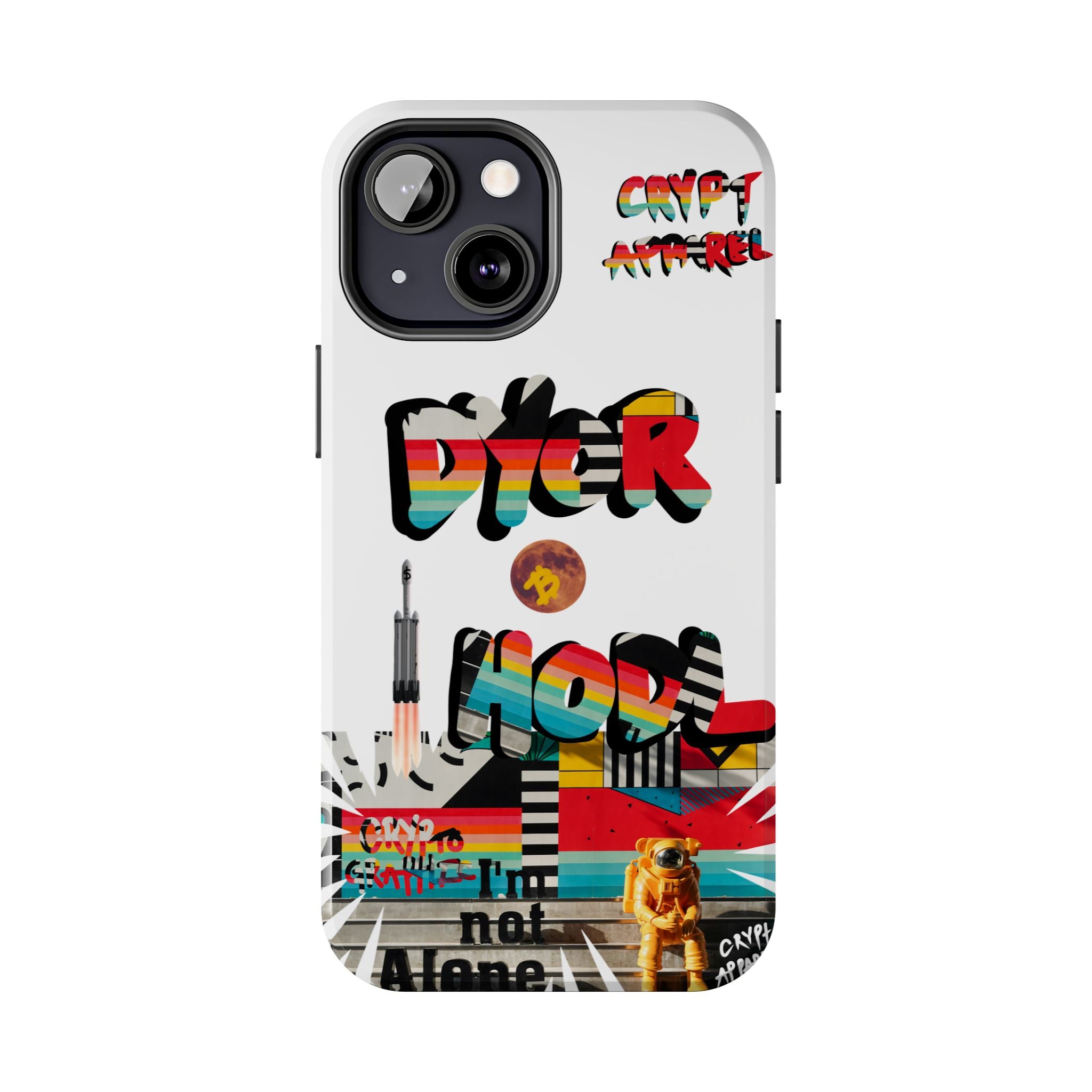 Urban Jungle Tough Phone Case — Crypt Apparel Collage Protective Cover
