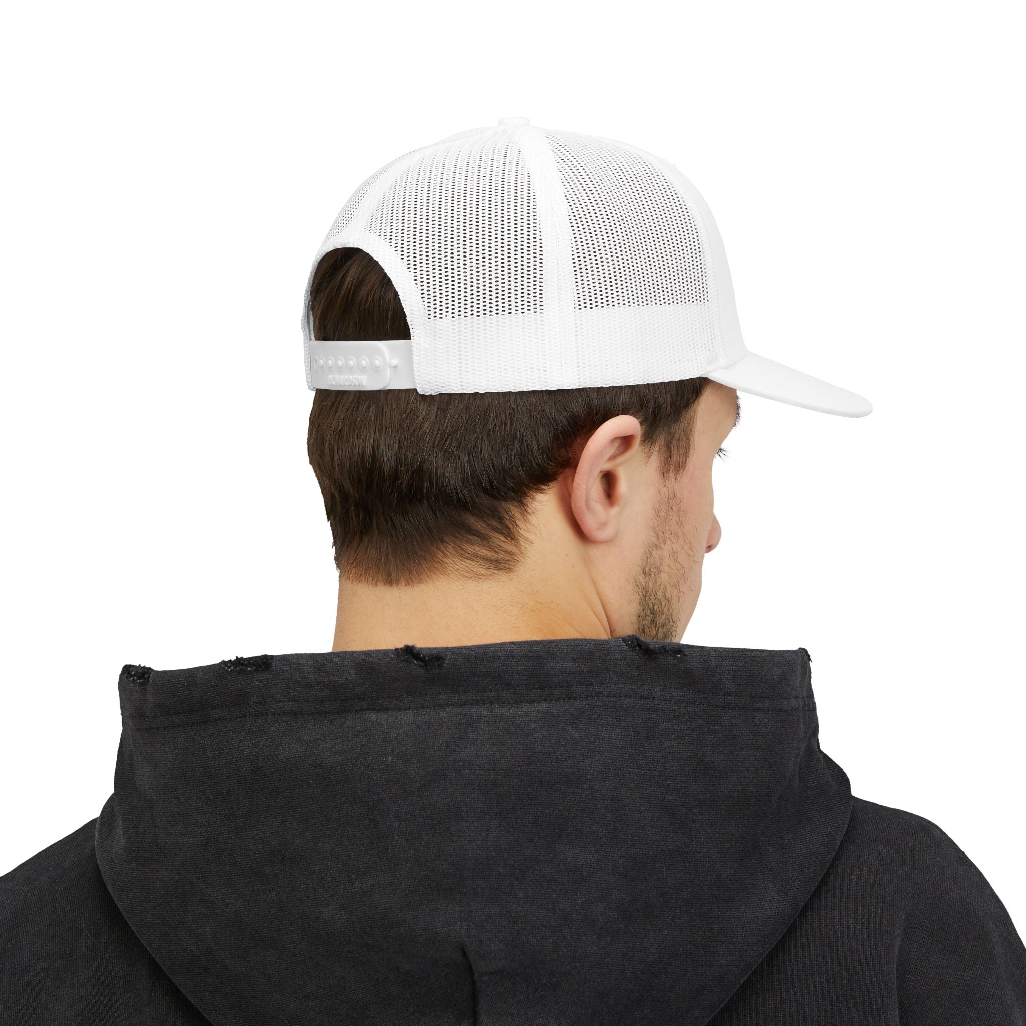 'Defy with Defi' Web3 Graffiti Trucker Cap - Crypt Apparel Snapback Mesh Hat