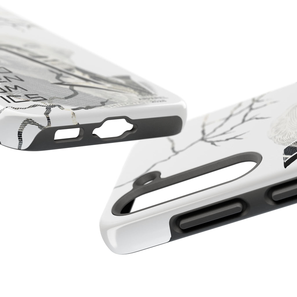 Brokenomics Crypto Tough Phone Case — 'Crypt Apparel' Cracked Dollar Graphic Protective Cover