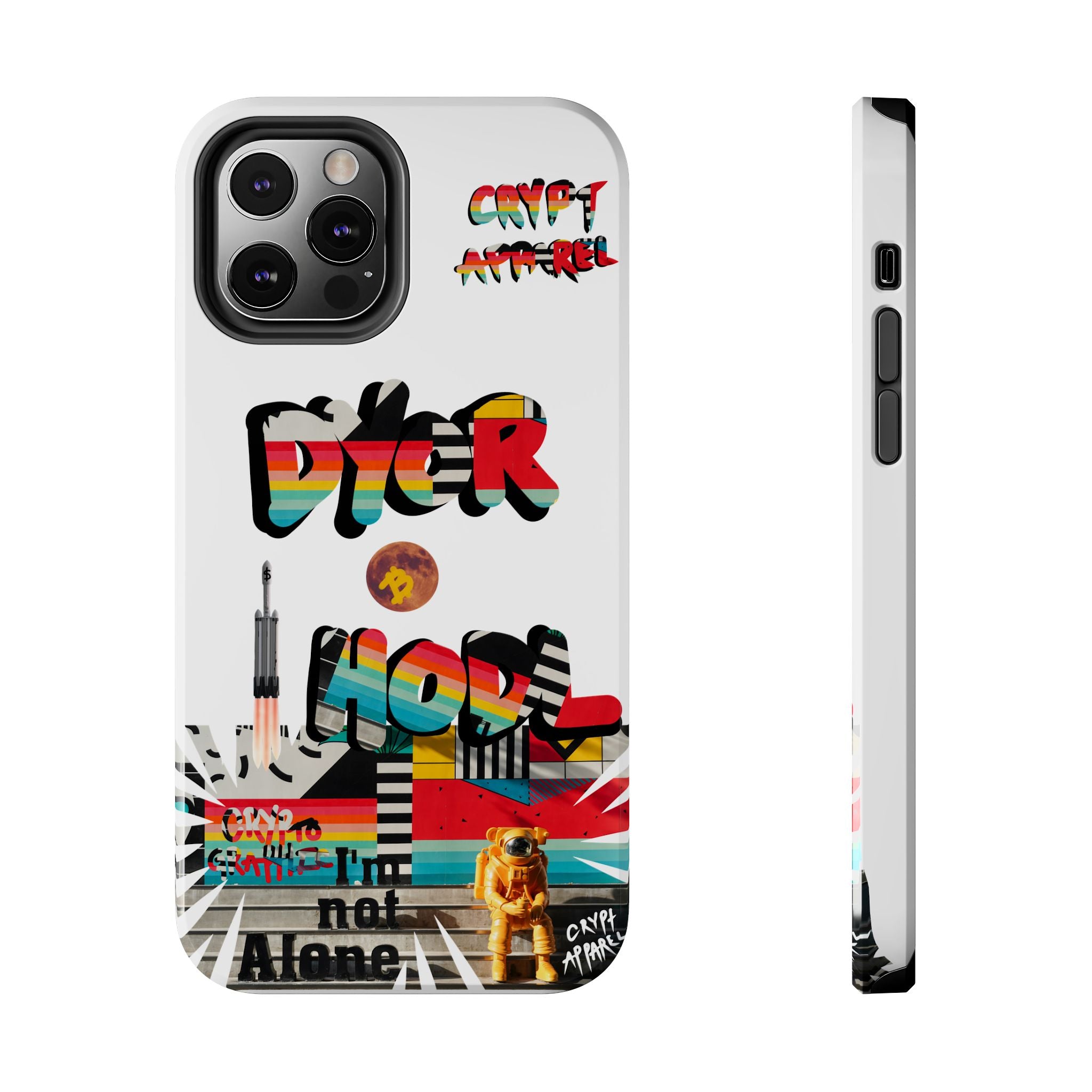 Urban Jungle Tough Phone Case — Crypt Apparel Collage Protective Cover
