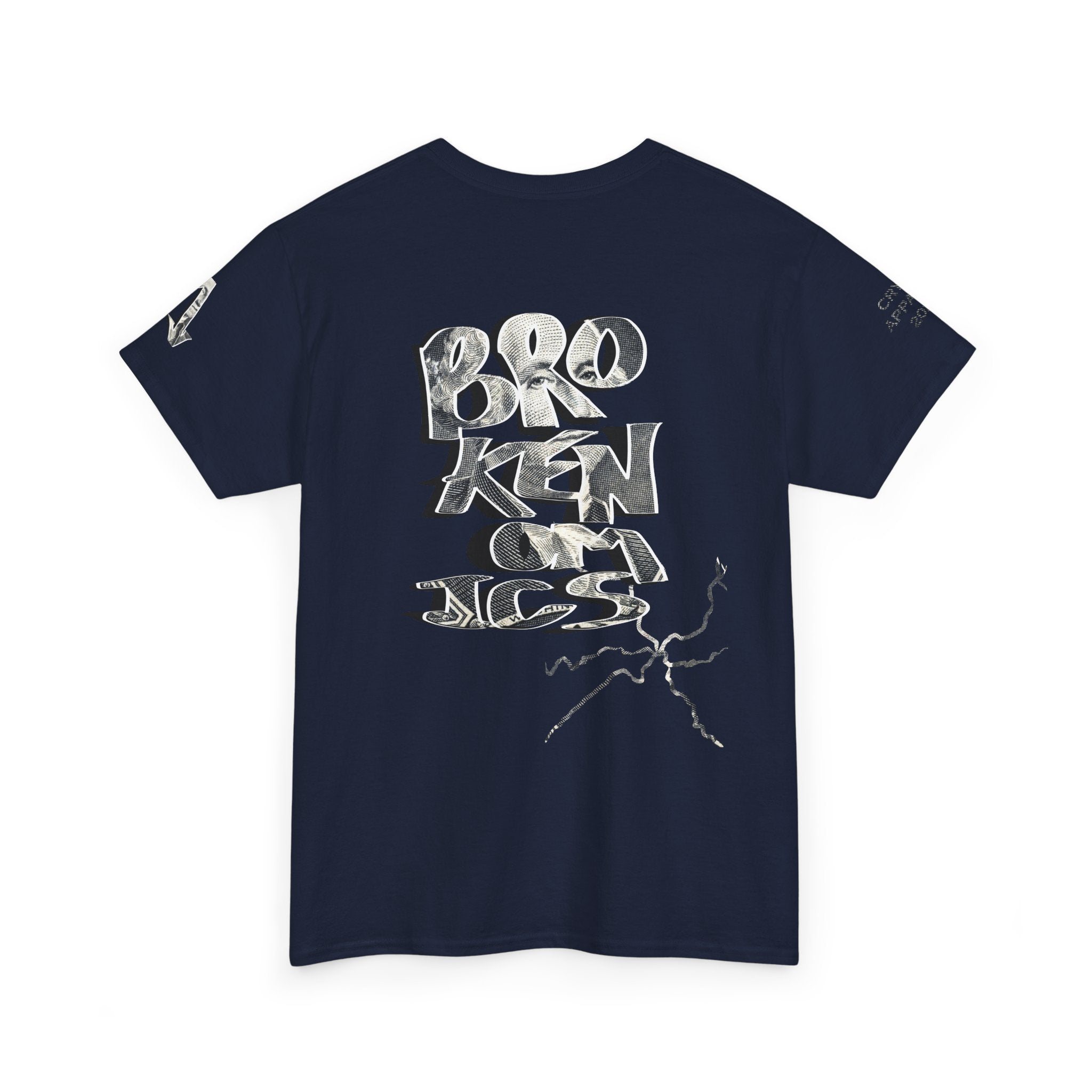 Brokenomics Crypto Graphic Tee — Straight to Zero trading tee "Crypt Apparel"