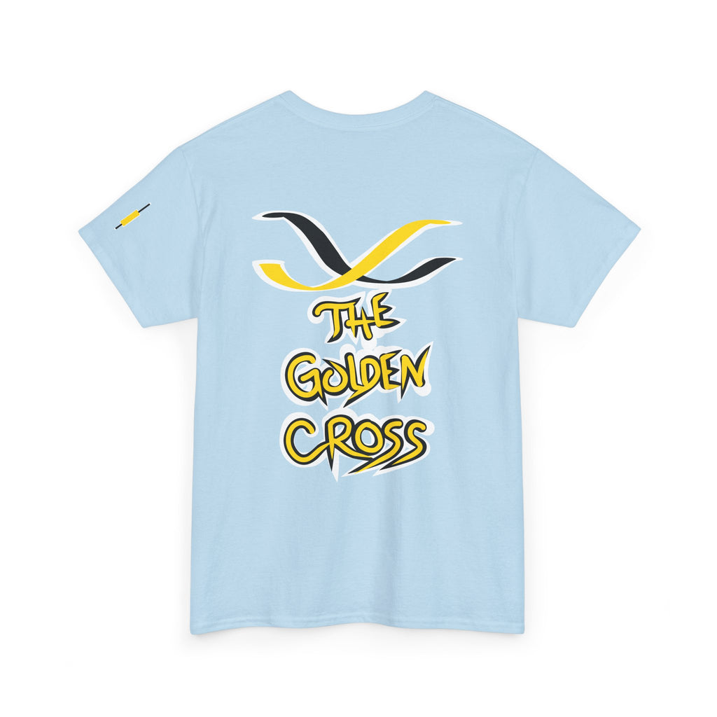 Golden Cross Bull Market Tee — "Crypt Apparel" Crypto Trading Stock Trading T-Shirt