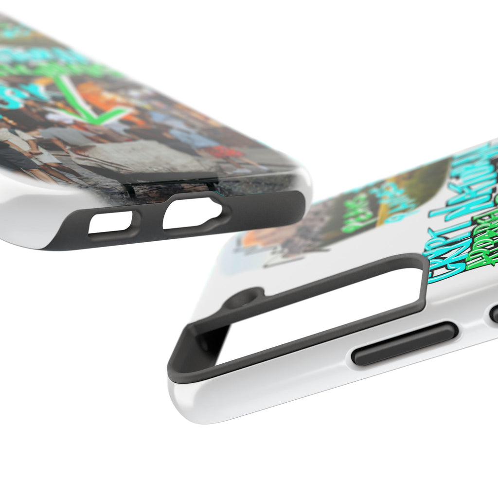 Natural Signals Tough Phone Case — Crypt Apparel Street Collage Design