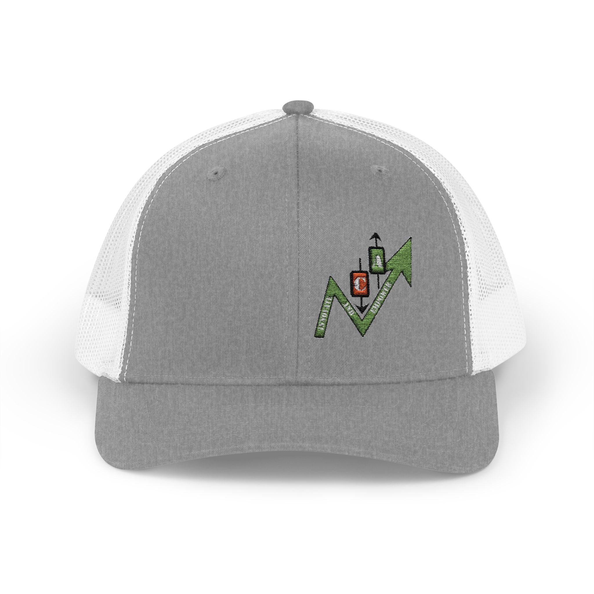 Crypt Apparel Arrow Logo Snapback Cap – Stock Market Trader Trucker Hat