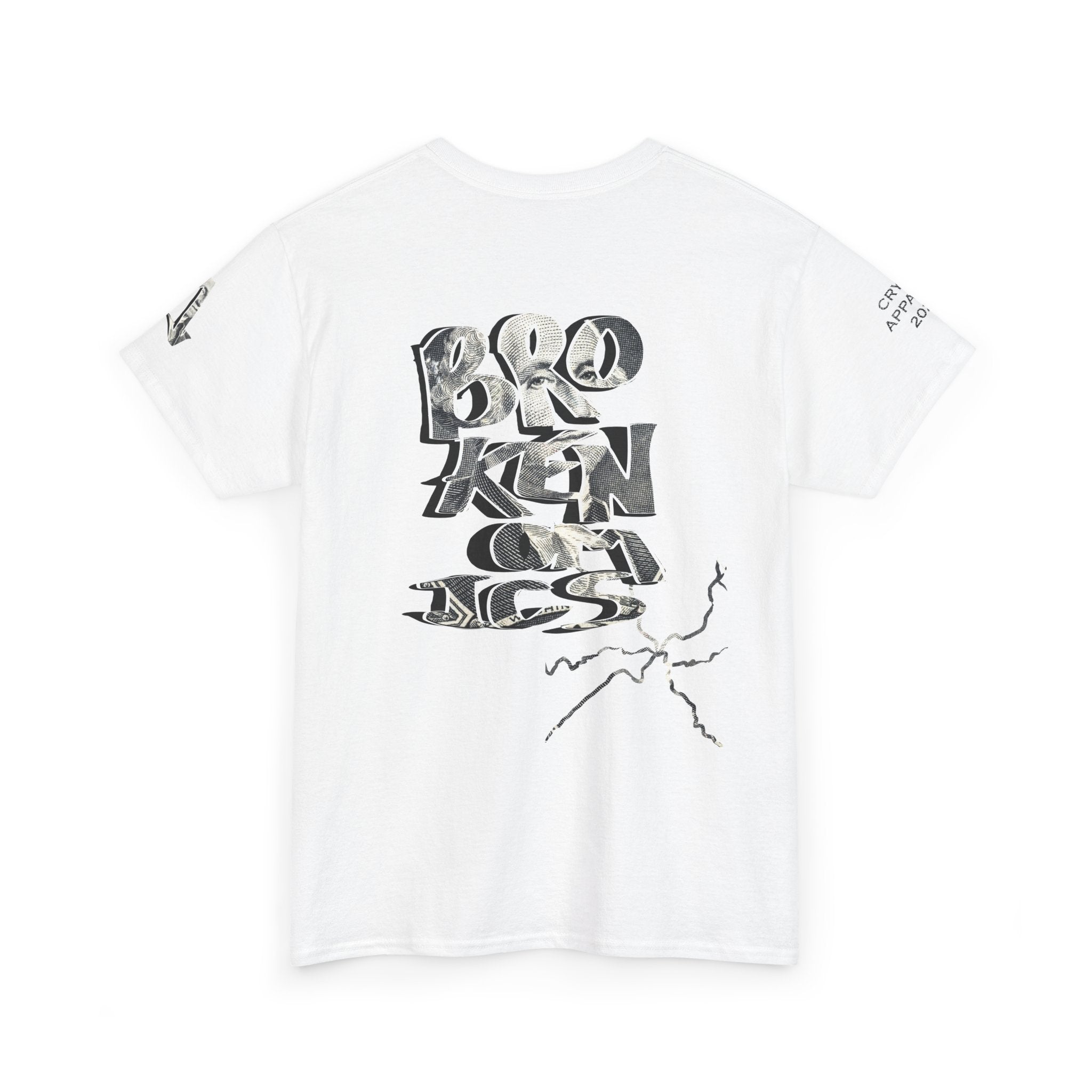 Brokenomics Crypto Graphic Tee — Straight to Zero trading tee "Crypt Apparel"
