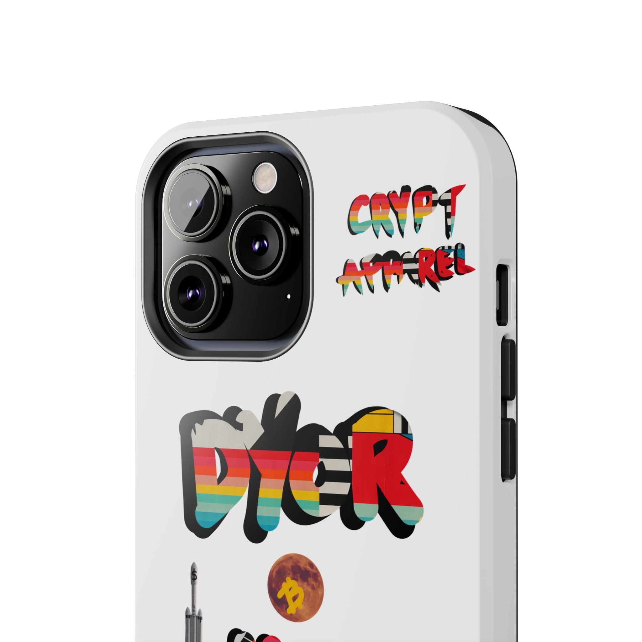 Urban Jungle Tough Phone Case — Crypt Apparel Collage Protective Cover