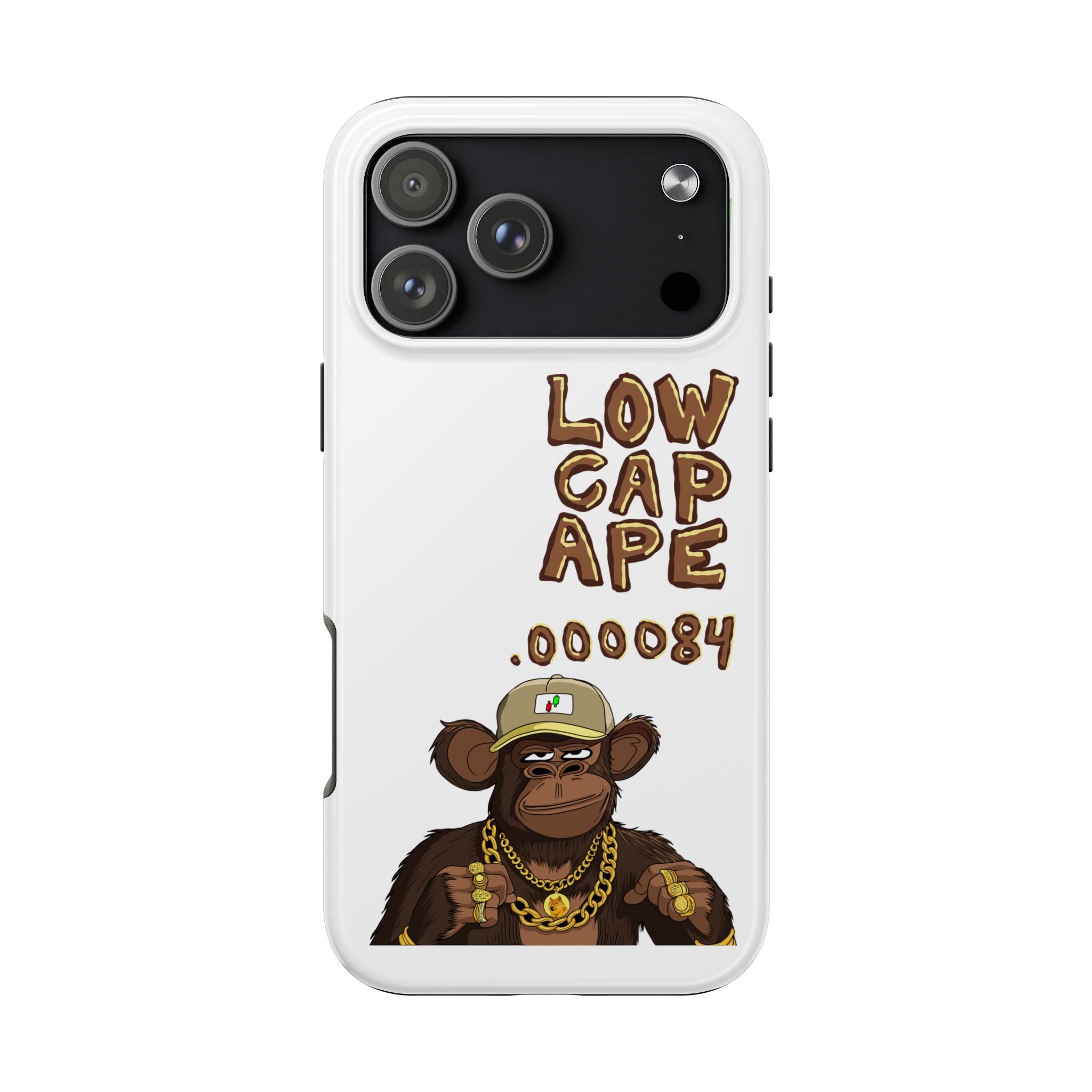 Low Cap Ape Phone Case — Crypto Ape Tough Phone Cover