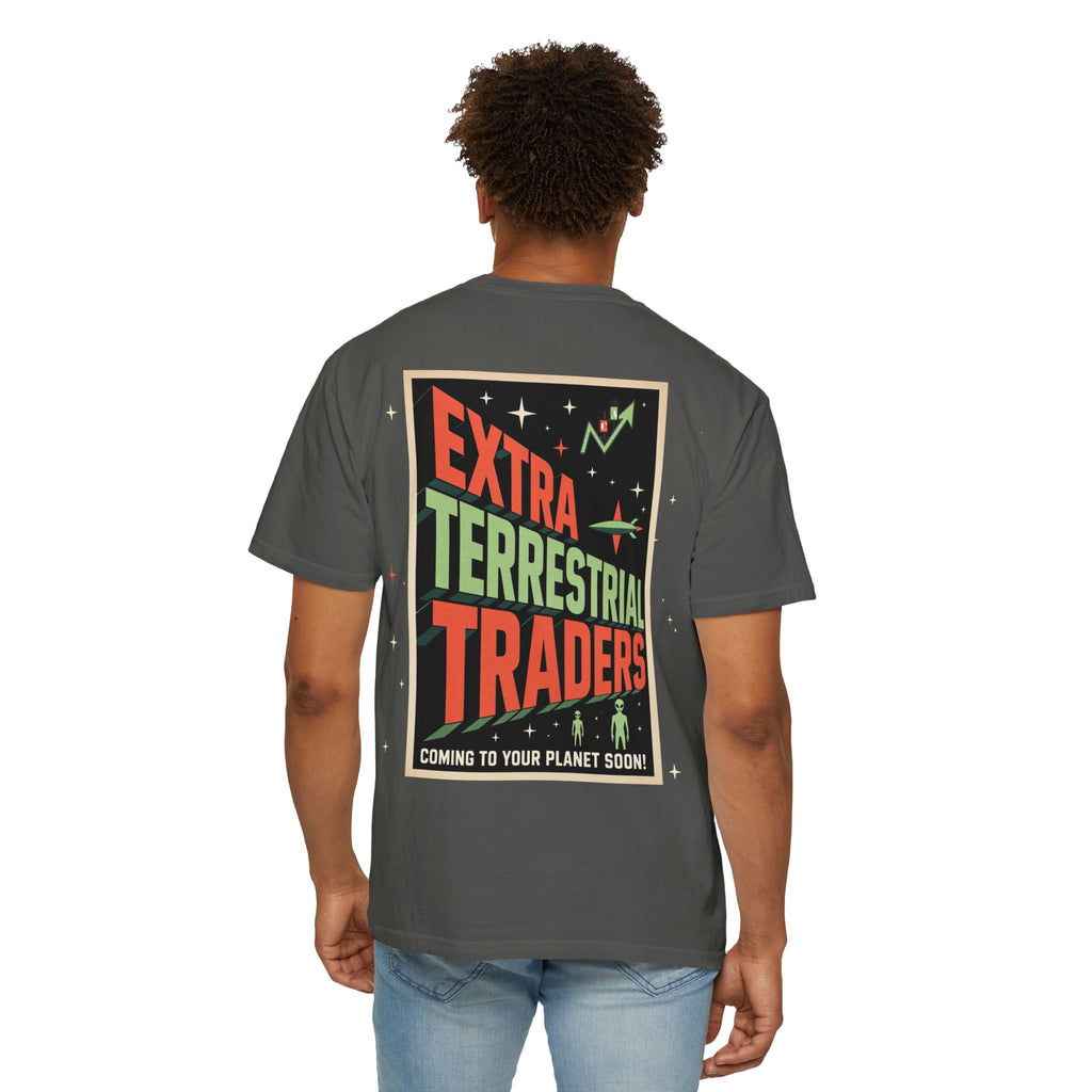 Extraterrestrial Traders Crypto T-Shirt — "We're Not Alone" Alien Graphic Tee