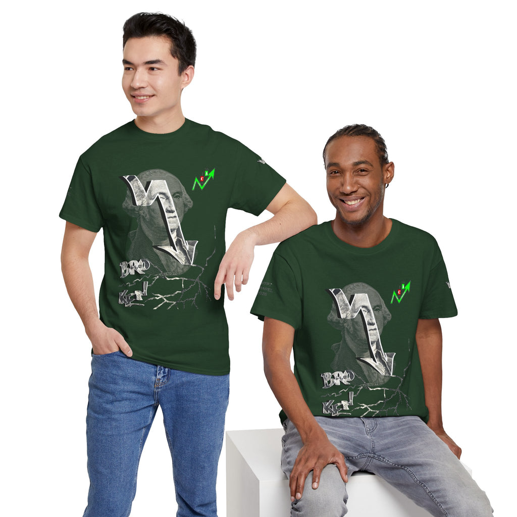 Brokenomics Crypto Graphic Tee — Straight to Zero trading tee "Crypt Apparel"