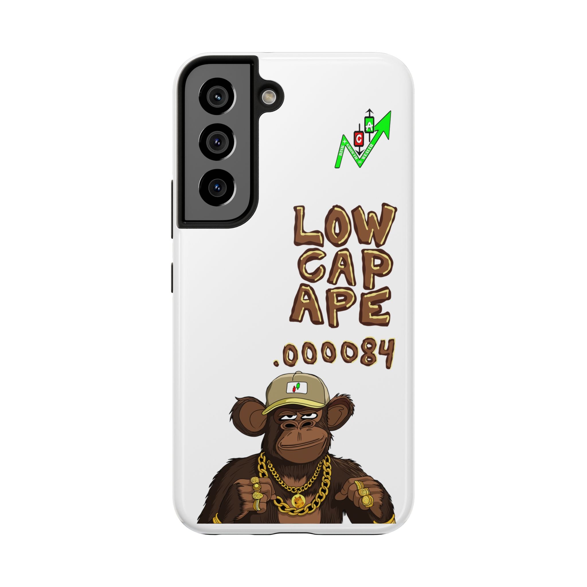 Low Cap Ape Phone Case — Crypto Ape Tough Phone Cover