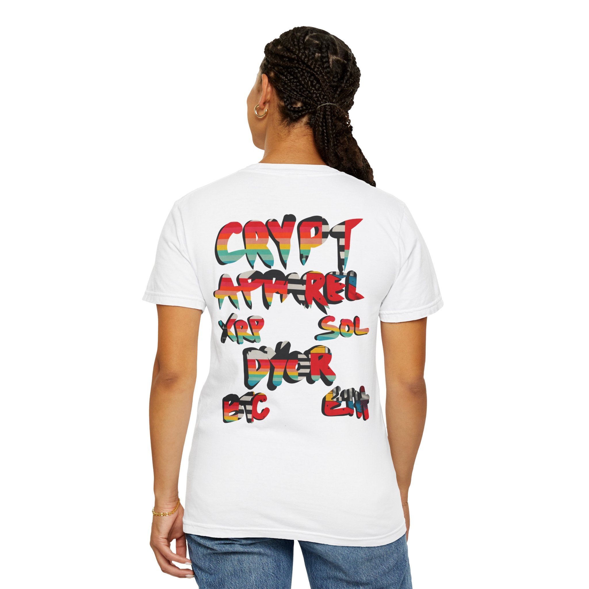Urban Jungle Crypto Collage T-Shirt | Crypt Apparel Graphic Streetwear