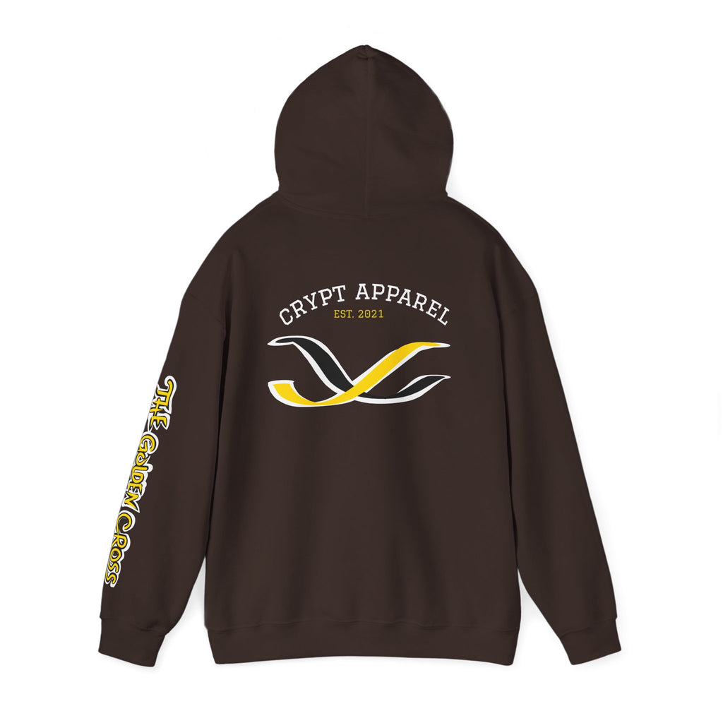 Golden Cross Bull Market Hoodie — Crypto Apparel 'The Golden Cross' Streetwear Hoodie