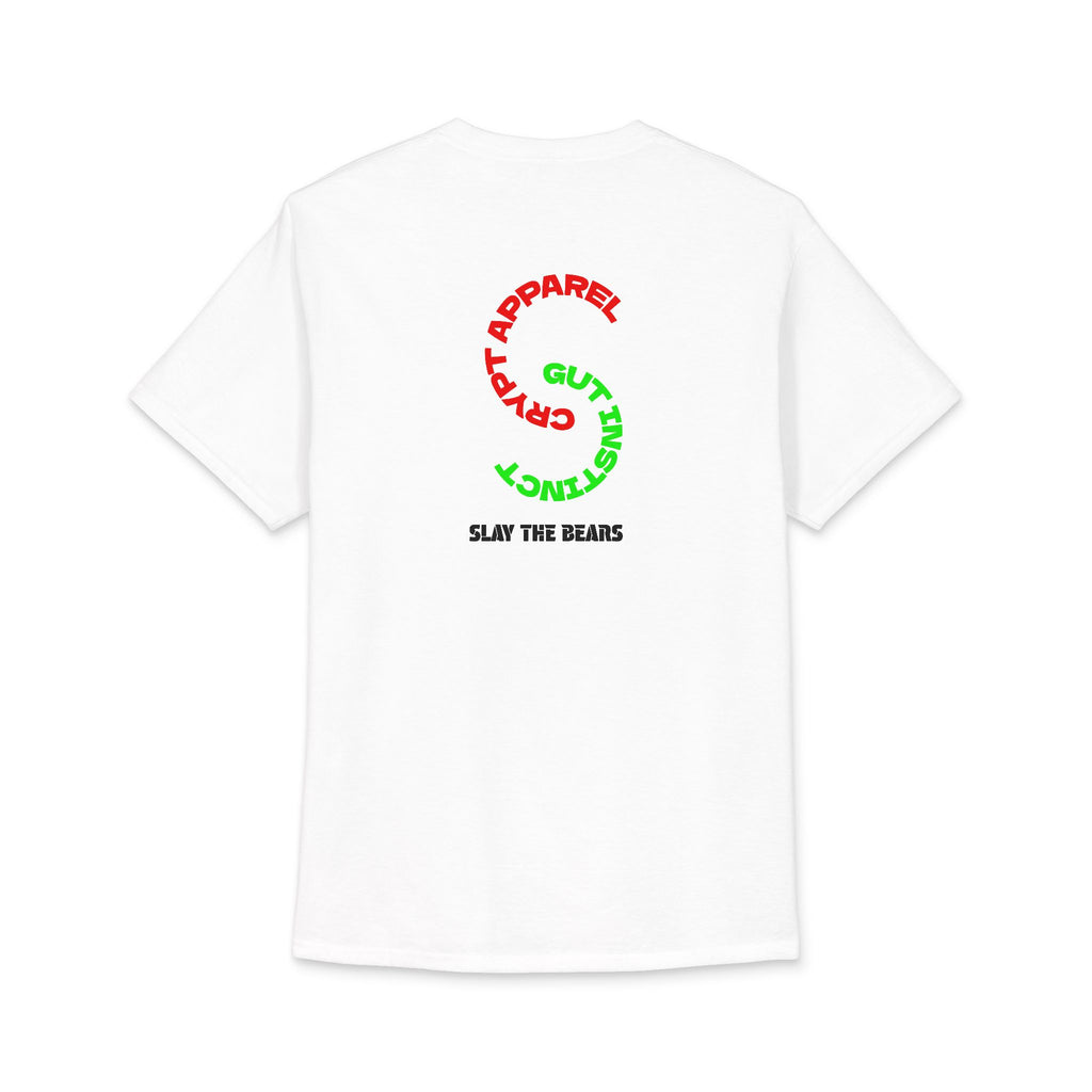 Gut Instinct Bulls Vs Bears Market Tee — Crypt Apparel Graphic Money Pile Design