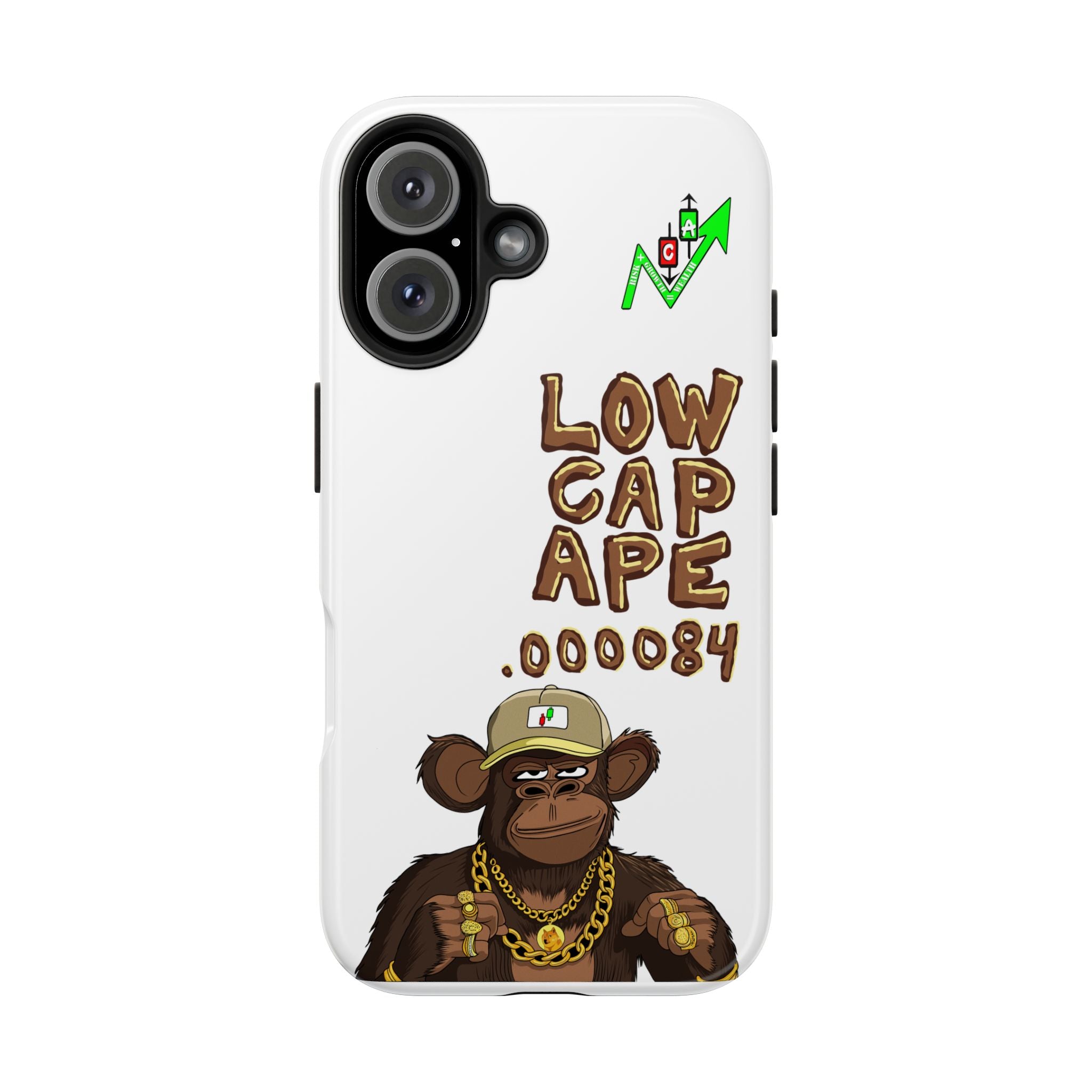 Low Cap Ape Phone Case — Crypto Ape Tough Phone Cover