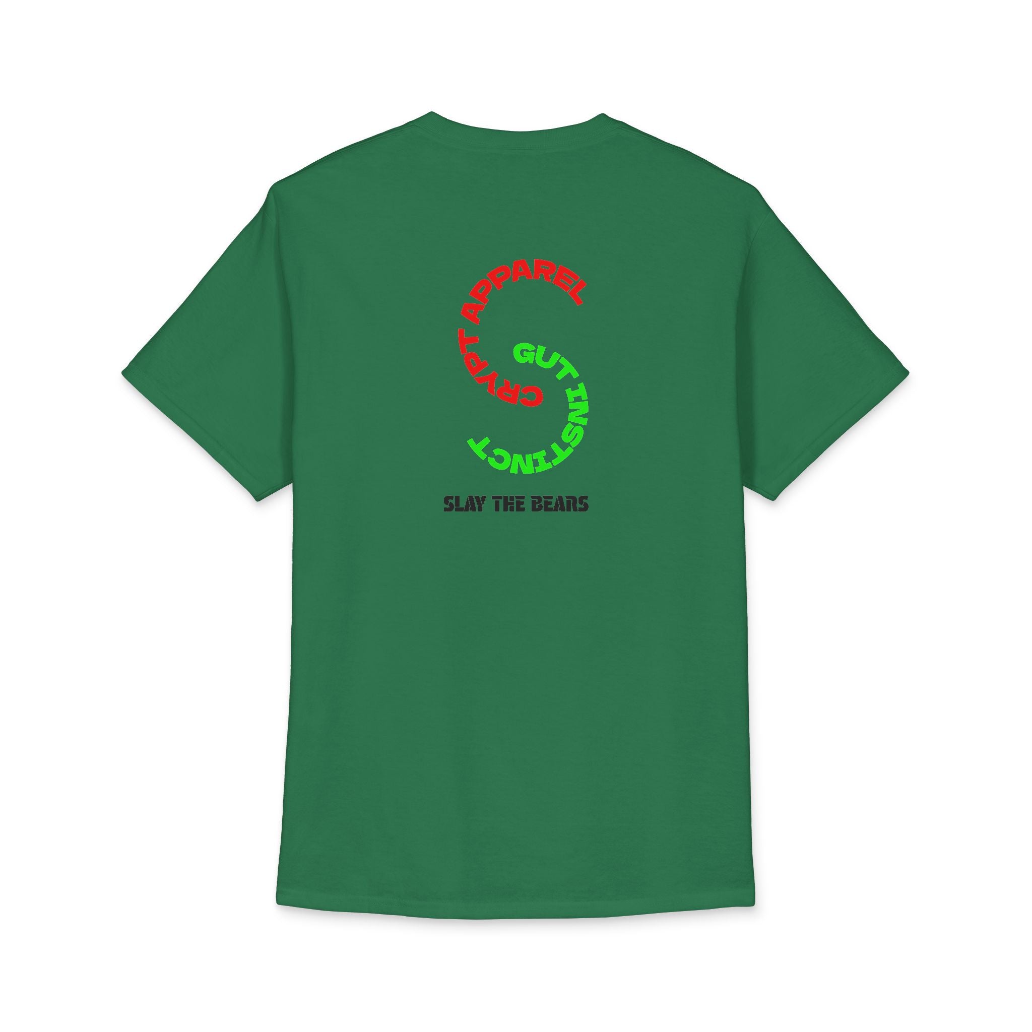 Gut Instinct Bulls Vs Bears Market Tee — Crypt Apparel Graphic Money Pile Design