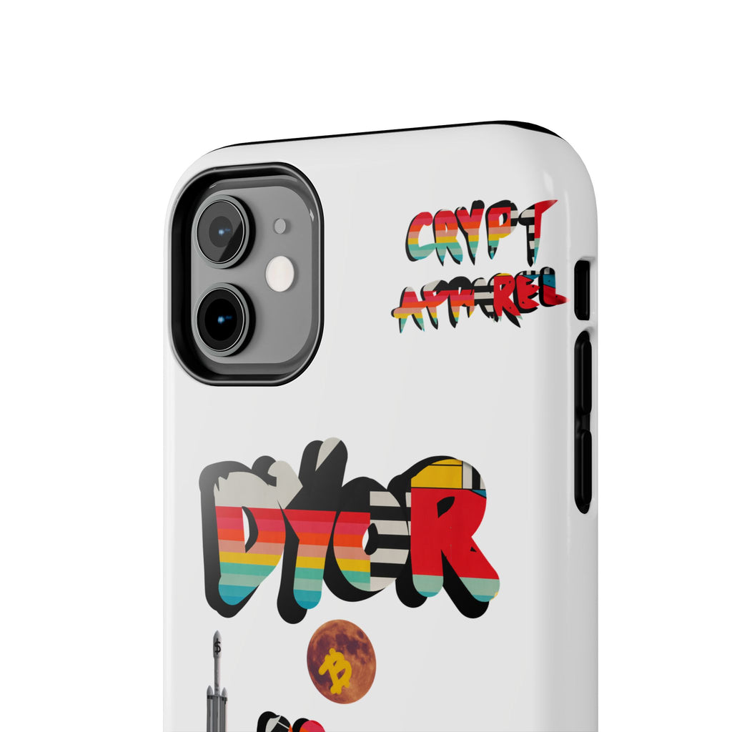 Urban Jungle Tough Phone Case — Crypt Apparel Collage Protective Cover