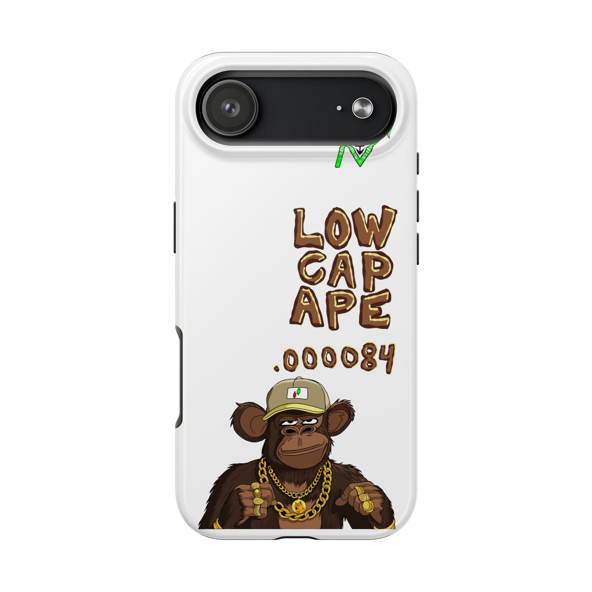 Low Cap Ape Phone Case — Crypto Ape Tough Phone Cover