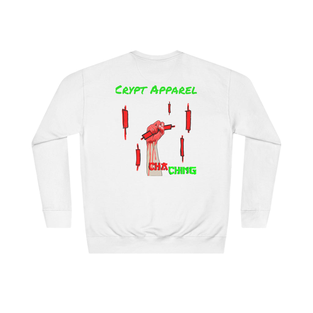 Catching Daggers Crewneck Sweatshirt — Crypt Apparel Cha-Ching Design