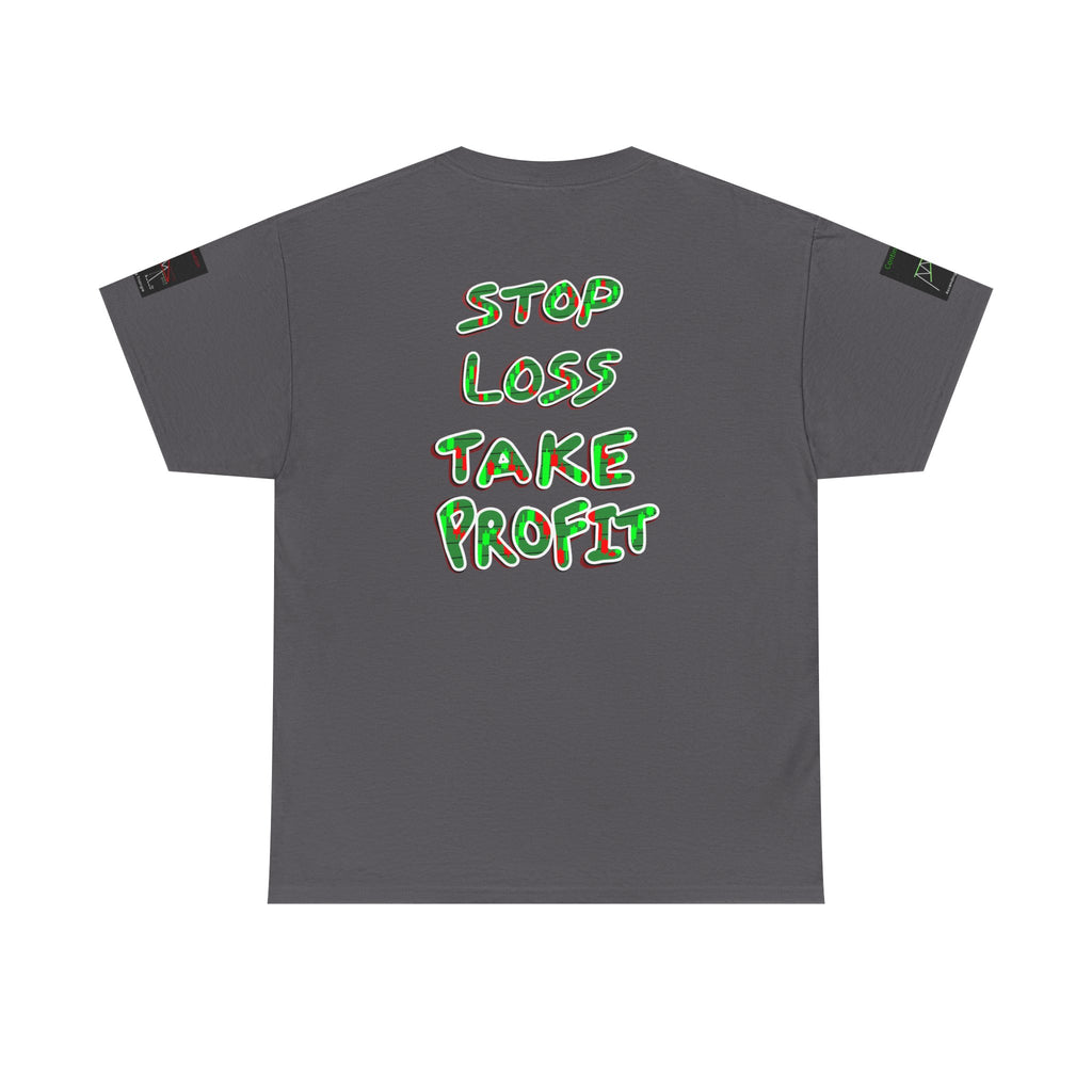 Charted Tee — "Crypt Apparel" Trading Chart Shirt