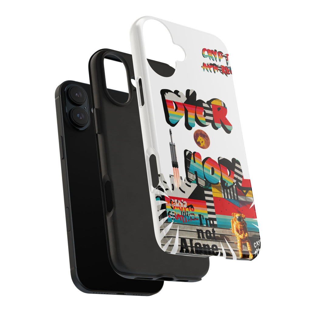 Urban Jungle Tough Phone Case — Crypt Apparel Collage Protective Cover