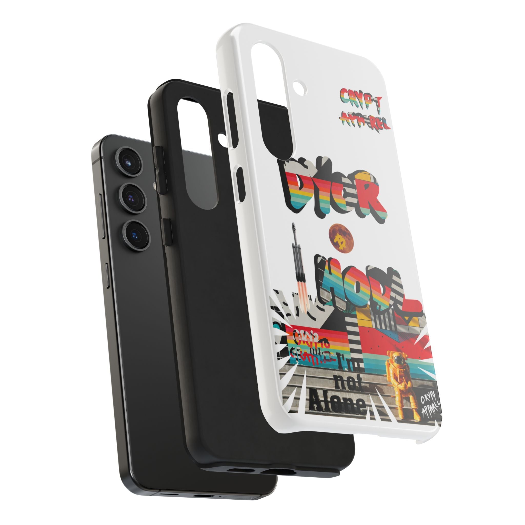 Urban Jungle Tough Phone Case — Crypt Apparel Collage Protective Cover