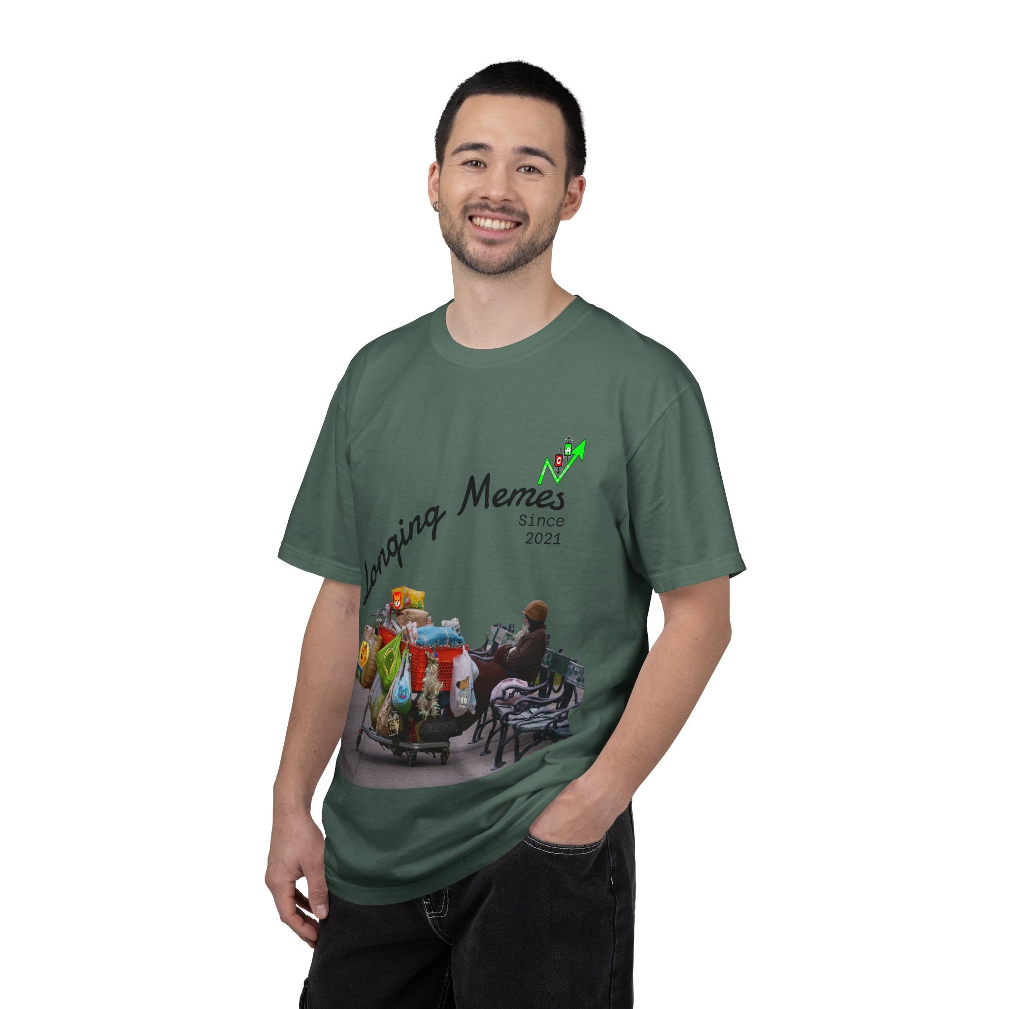 Bag Holders Crypto T-Shirt — 'Crypt Apparel' Graphic Tee