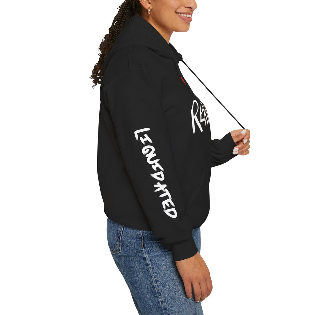 Rekt Portfolio Crypto Trading Hoodie – Crypt Apparel Skull Heart Graffiti Streetwear Pullover