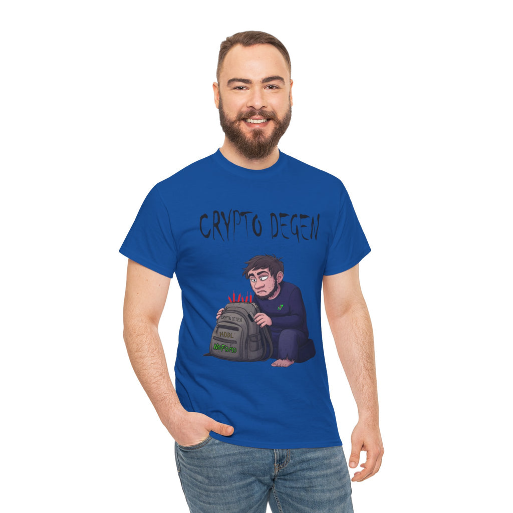 Crypto Degen T-Shirt — Crypt Apparel Graphic Tee