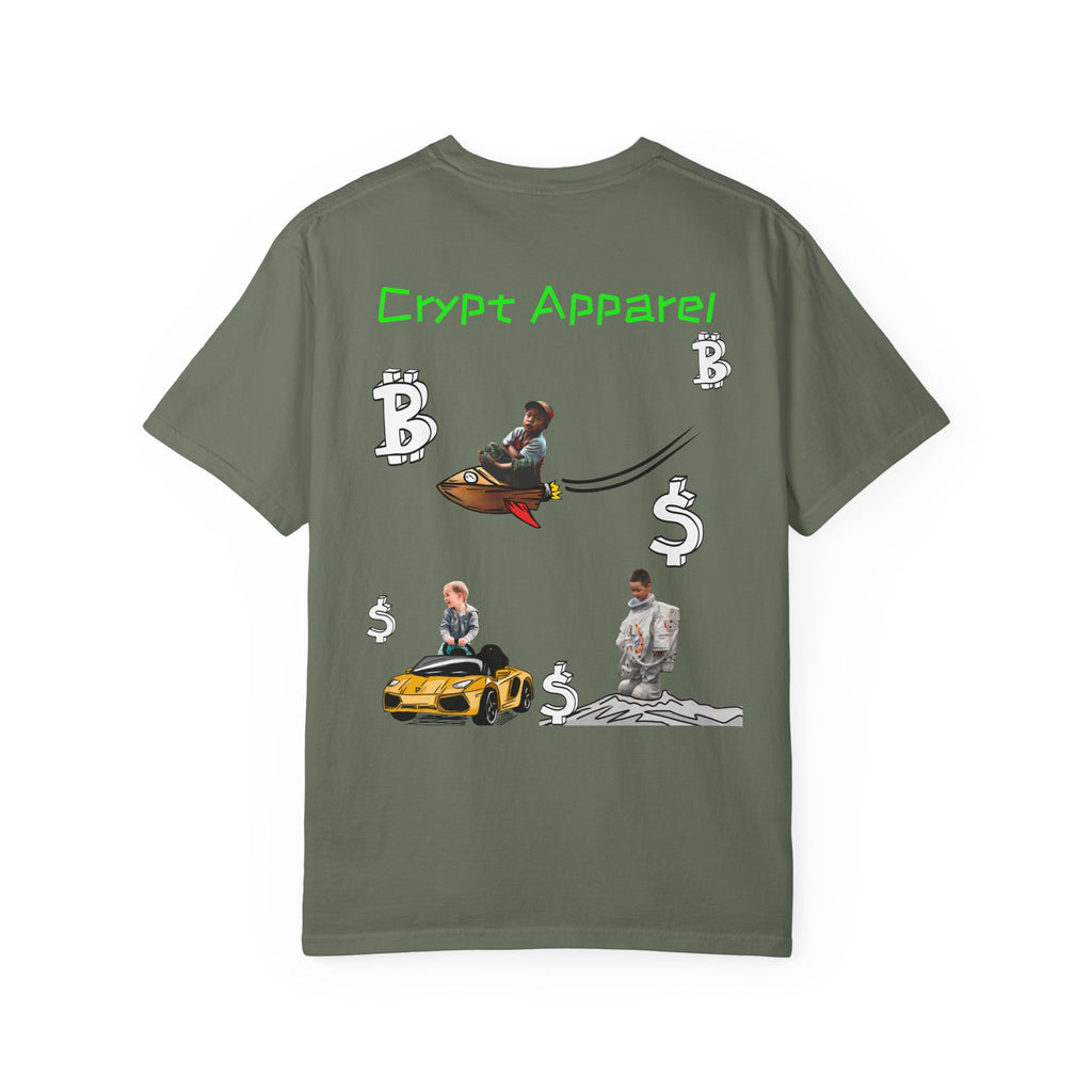 Born This Way Bitcoin inspired Crypto graphic tee | Crypt Apparel