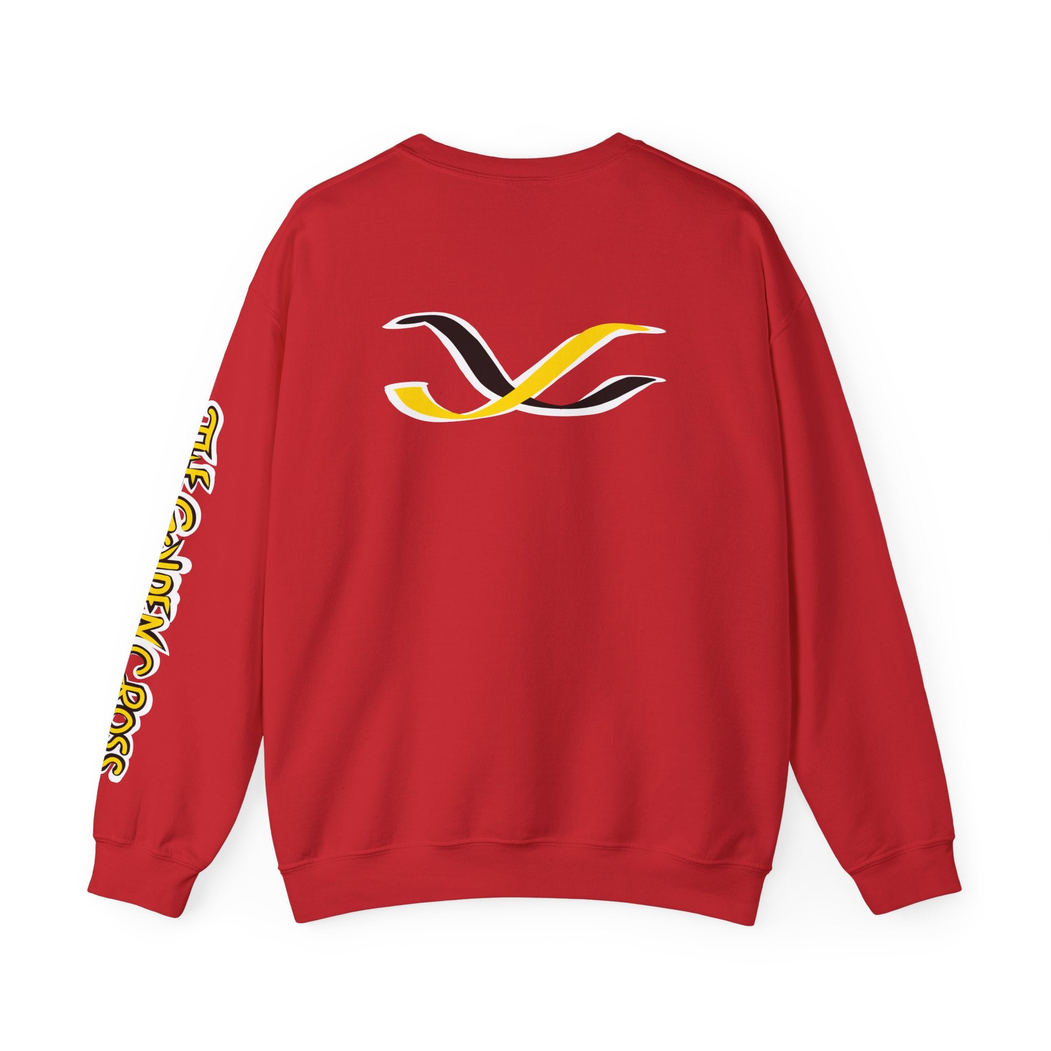 Golden Cross Bull Market Crewneck Sweatshirt – Crypt Apparel Graphic Pullover