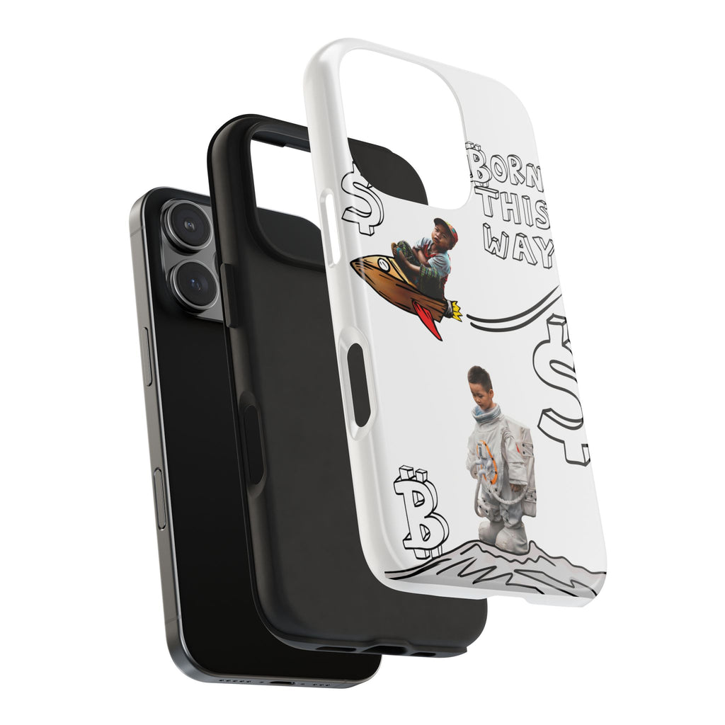 Born This Way Phone Case — "Crypt Apparel" Crypto Protective Case