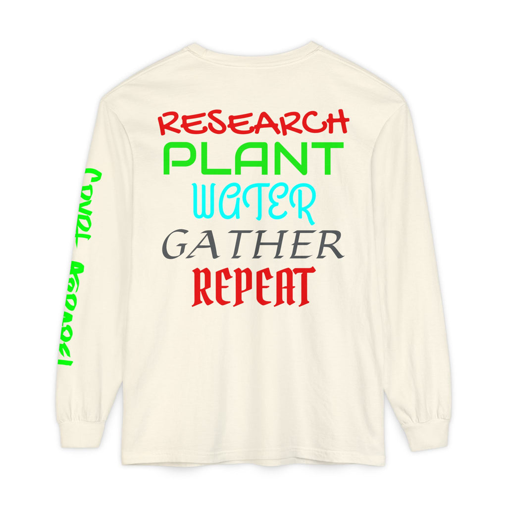 Growing Candles Long Sleeve Tee — "Crypt Apparel" Nurturing Growth