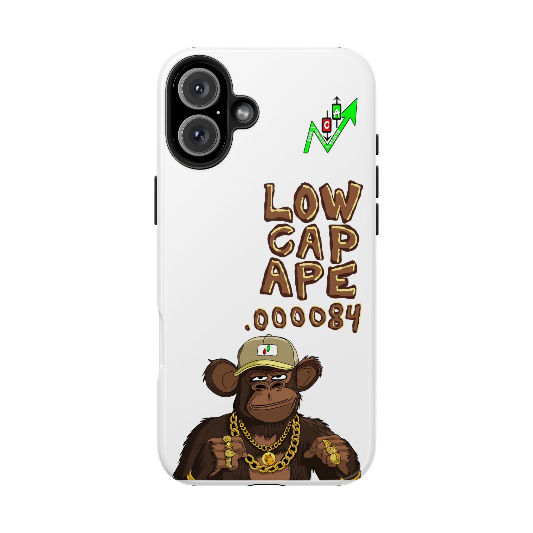 Low Cap Ape Phone Case — Crypto Ape Tough Phone Cover