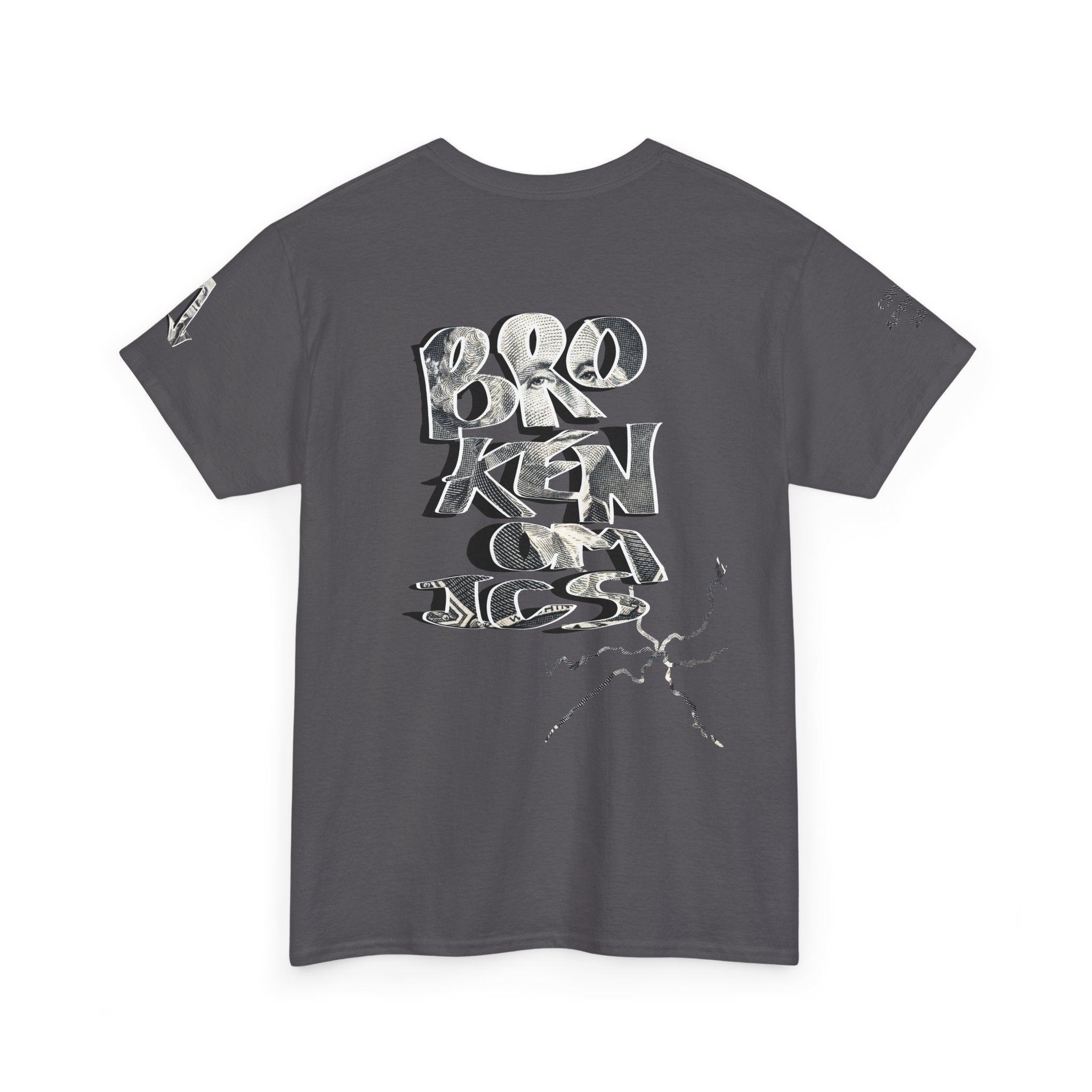 Brokenomics Crypto Graphic Tee — Straight to Zero trading tee "Crypt Apparel"