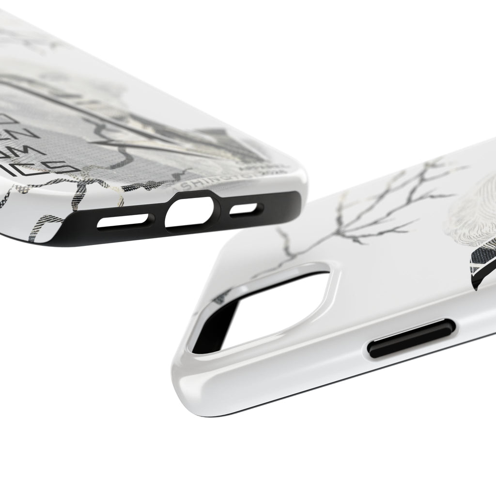 Brokenomics Crypto Tough Phone Case — 'Crypt Apparel' Cracked Dollar Graphic Protective Cover