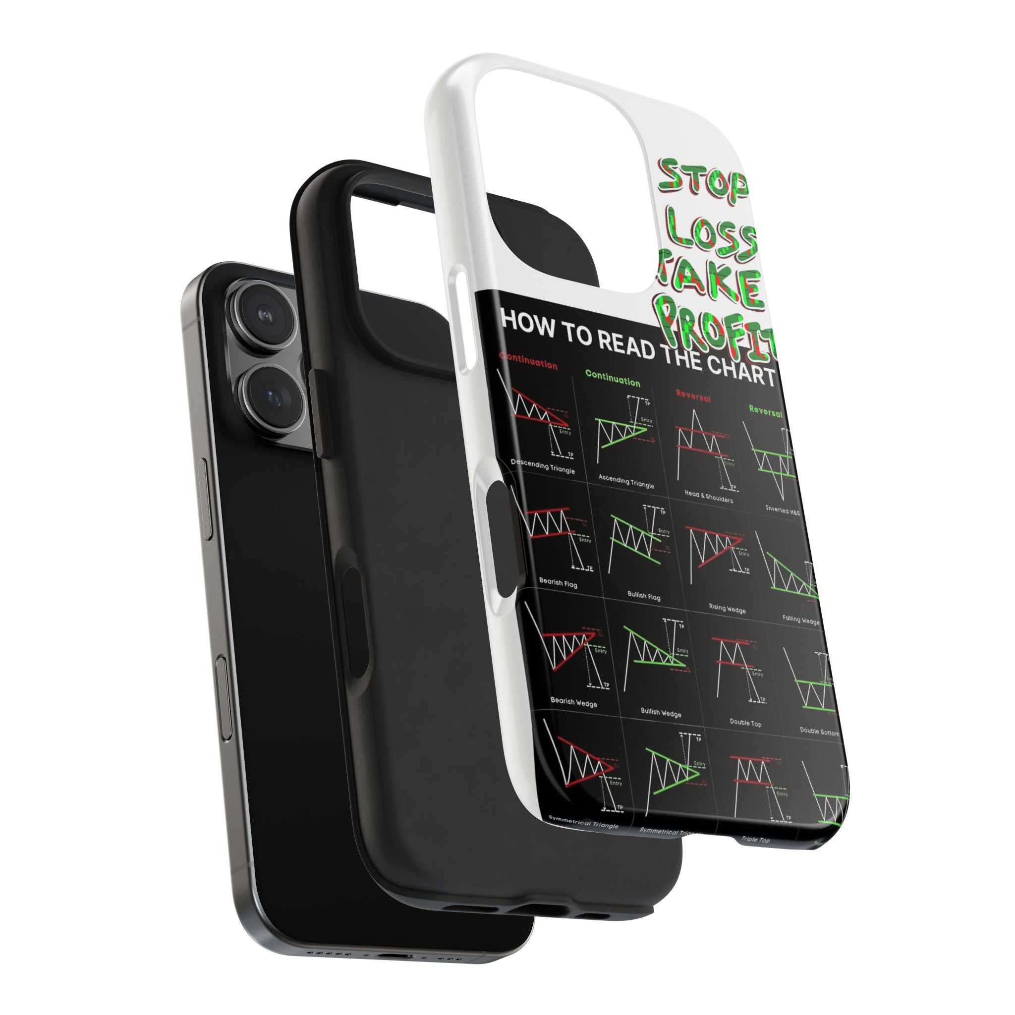 Charted Tough Phone Case — “Crypt Apparel” Trading Chart Guide
