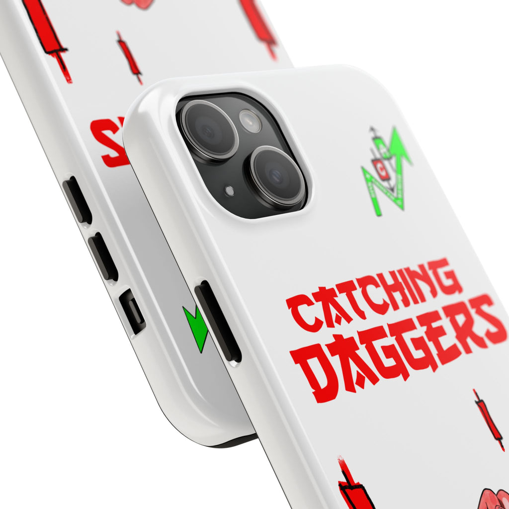 Catching Daggers Tough Phone Case — Crypt Apparel Graphic Protective Cover