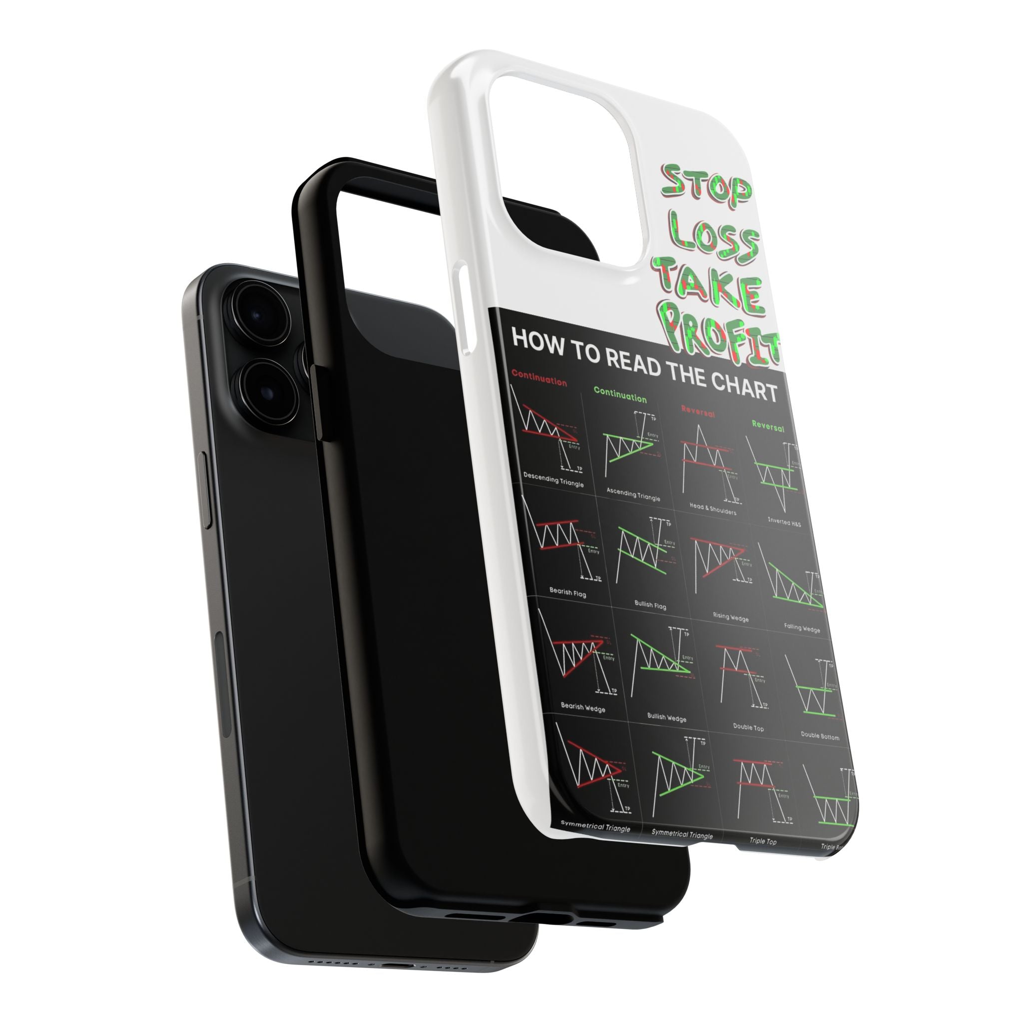 Charted Tough Phone Case — “Crypt Apparel” Trading Chart Guide