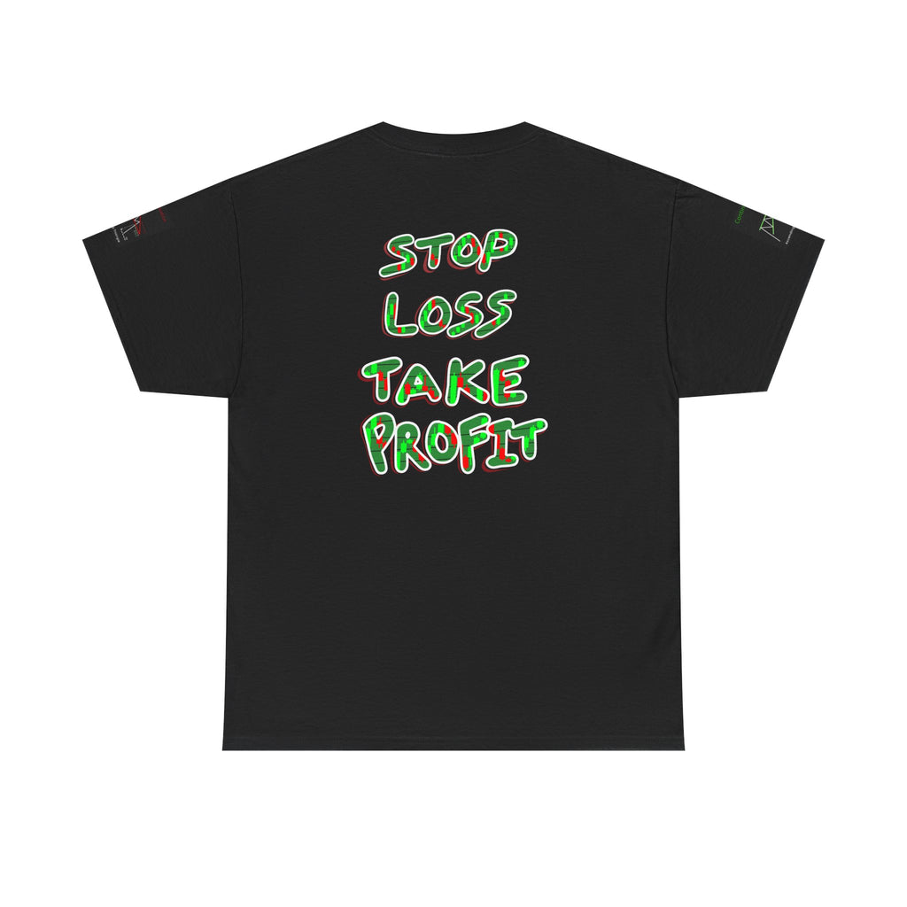 Charted Tee — "Crypt Apparel" Trading Chart Shirt