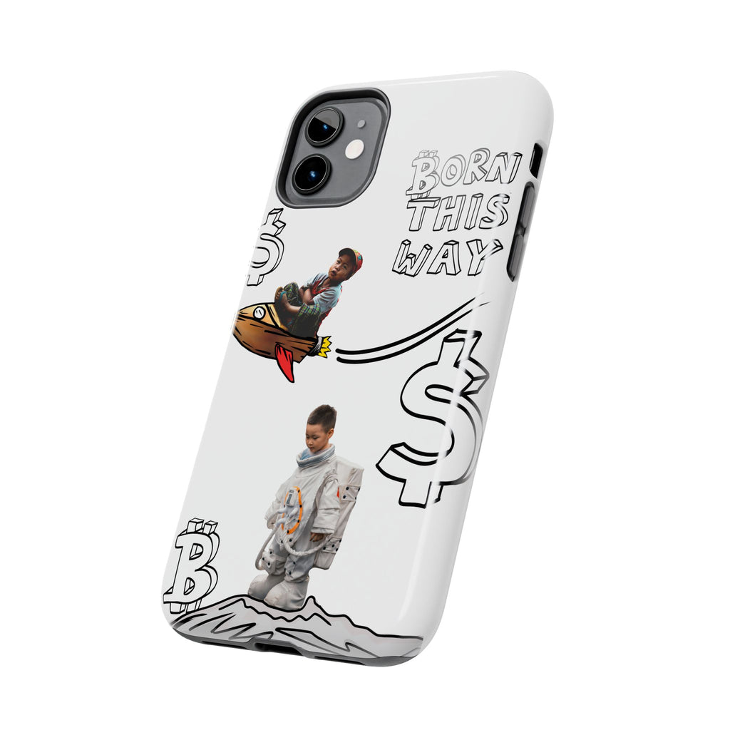 Born This Way Phone Case — "Crypt Apparel" Crypto Protective Case